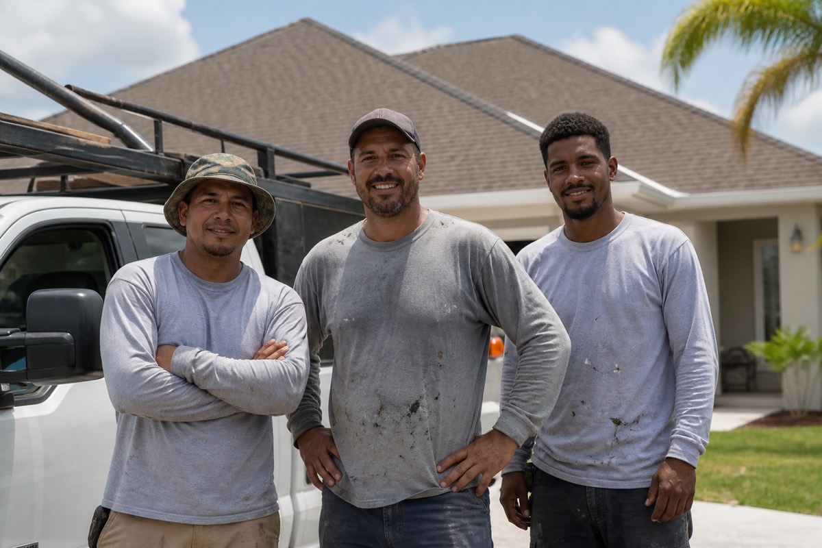 The Reconstruction Experts, Inc. crew
